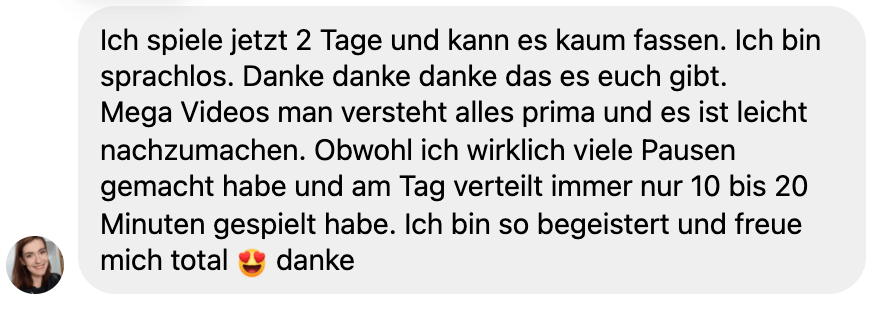 Quetschn Academy Schüler Feedback 2