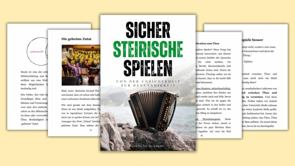 Quetschn Academy Buch Sicher Steirische spielen