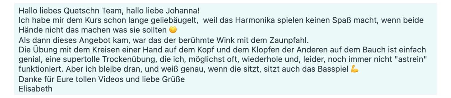Testimonial für Online-Kurse Karusell Slider 7
