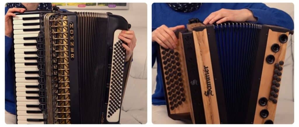 Akkordeon vs Steirische Harmonika im direkten Vergleich